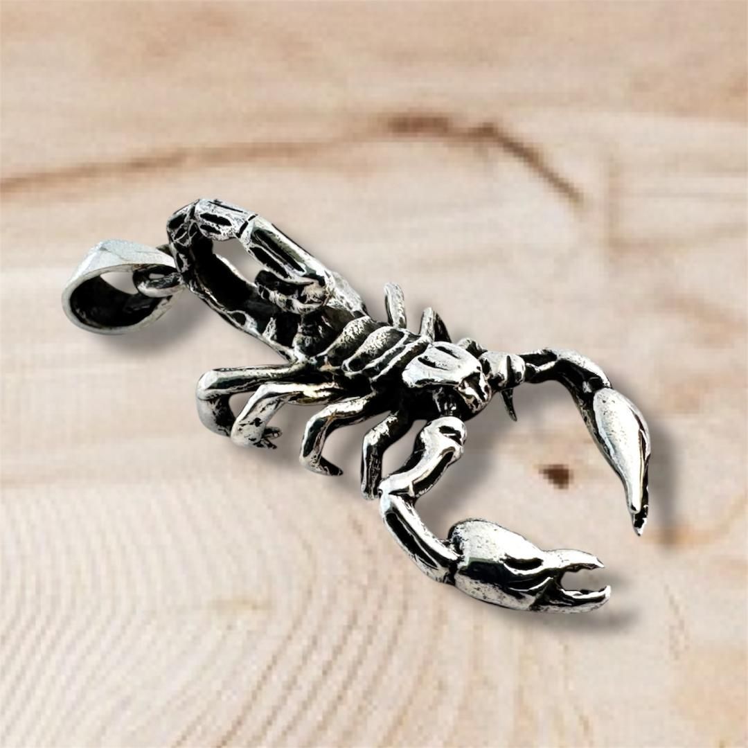 Skorpion Anhänger aus Echt Silber 925, Scorpion Pendant