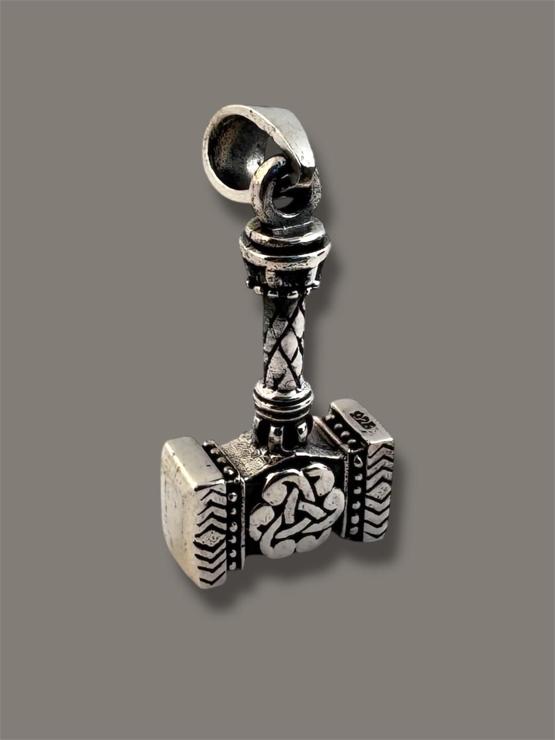 Thors Hammer, Echt Silber 925