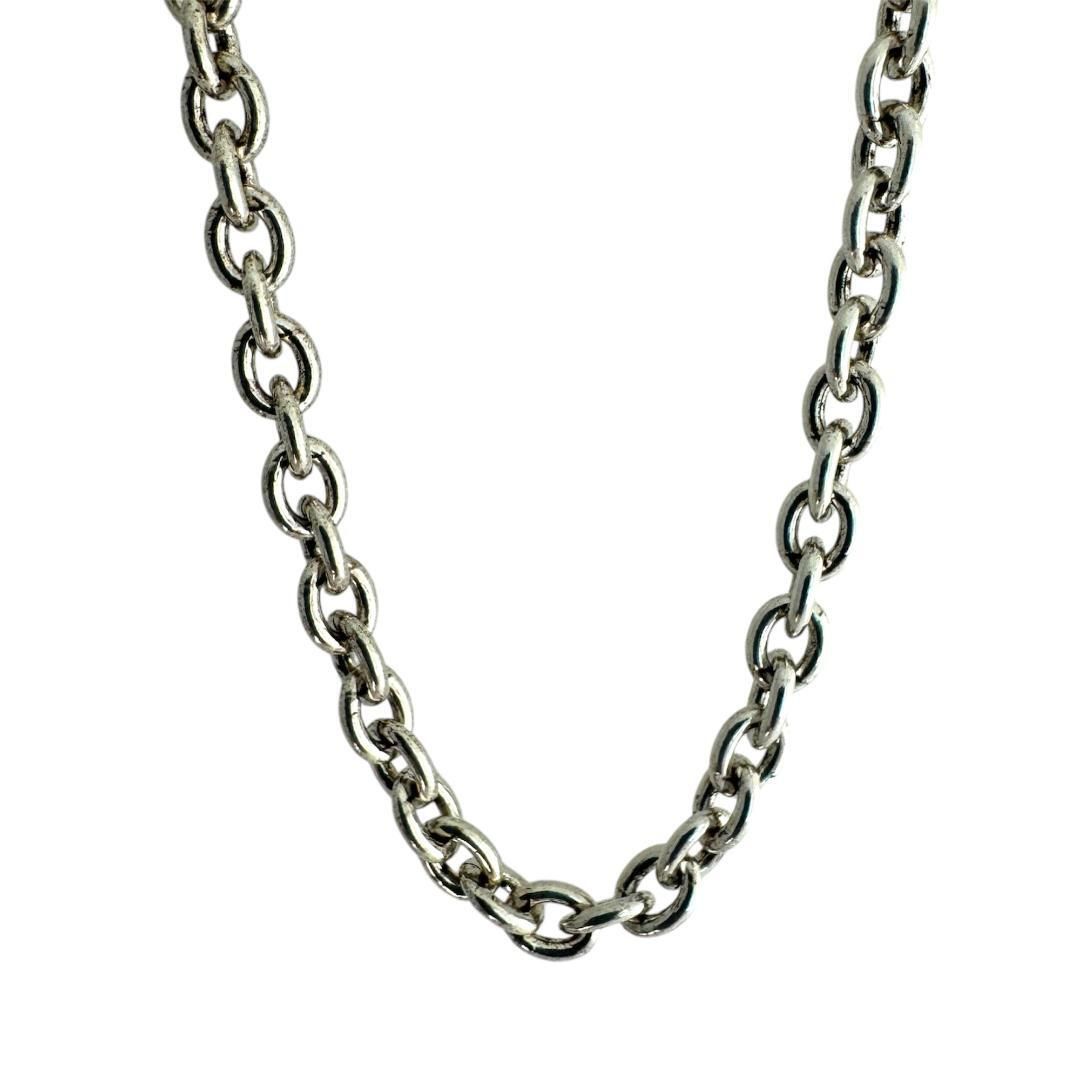 Anker Kette Echt Silber, 45cm lang, 5,5mm stark, 31 Gramm schwer !!!