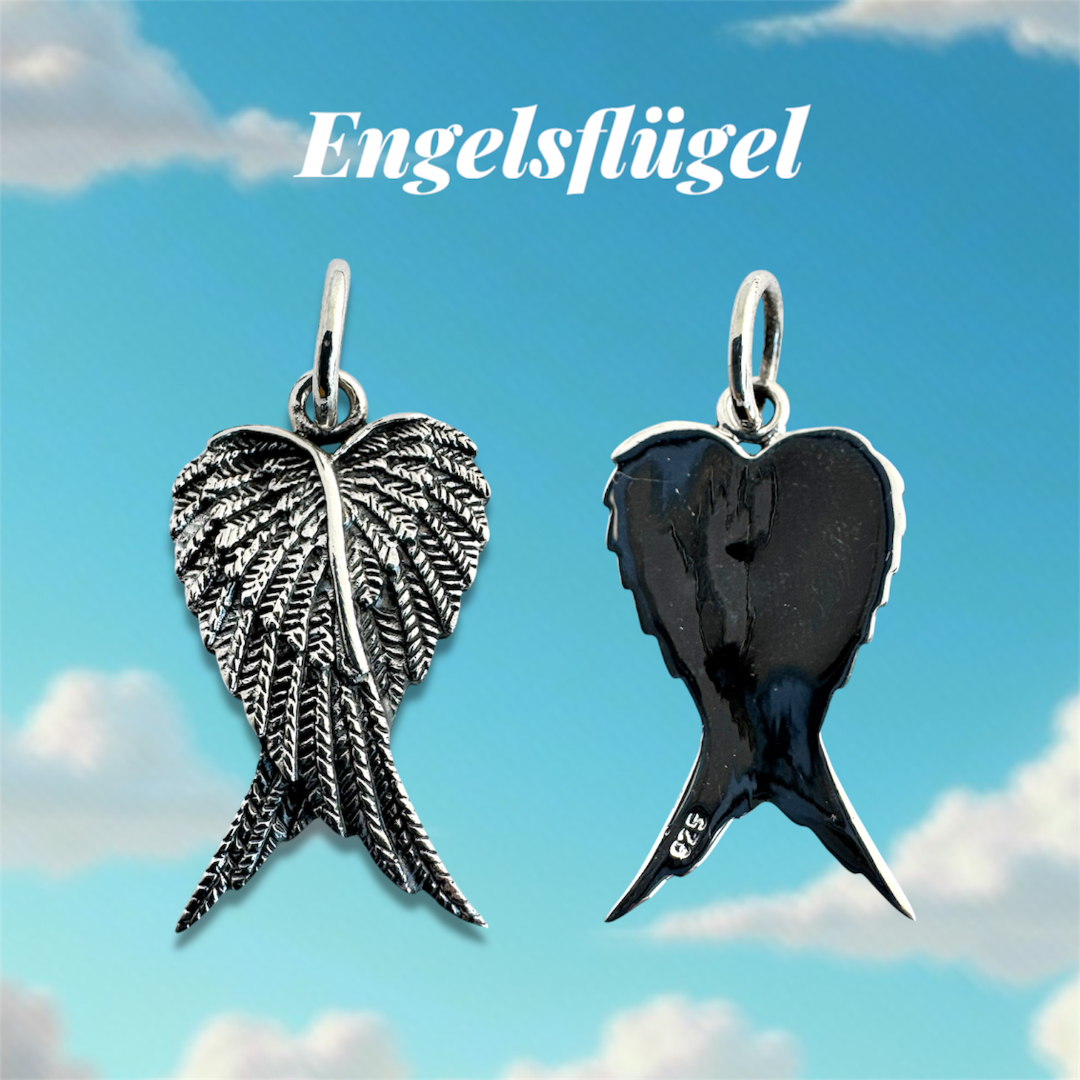 Engelsflügel Echt Silber massiv und faszinierend...Angel Wings 925 Sterling Silver