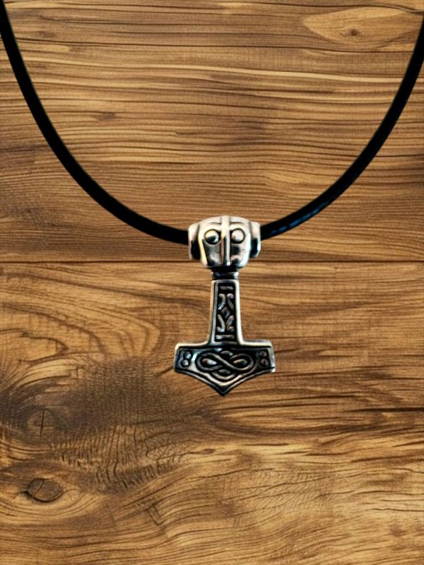 Thors Hammer, Echt Silber 925