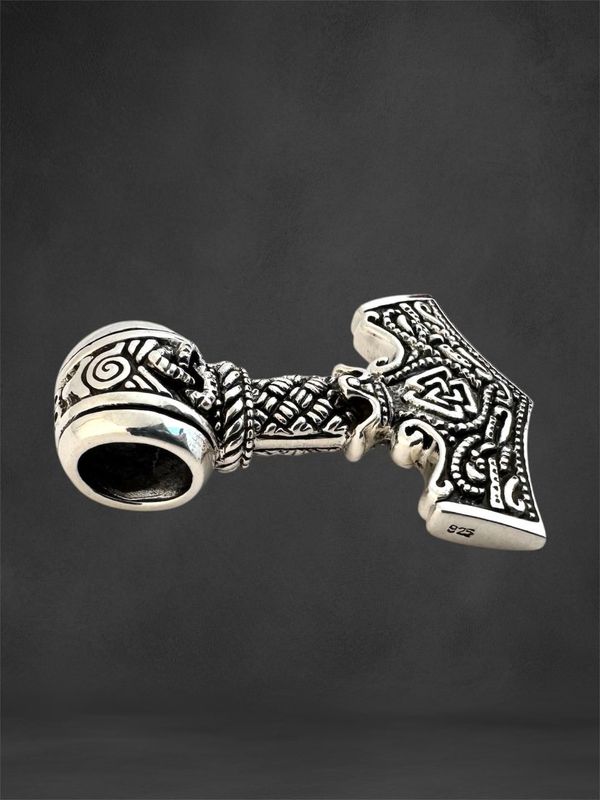 Thors Hammer, Echt Silber 925