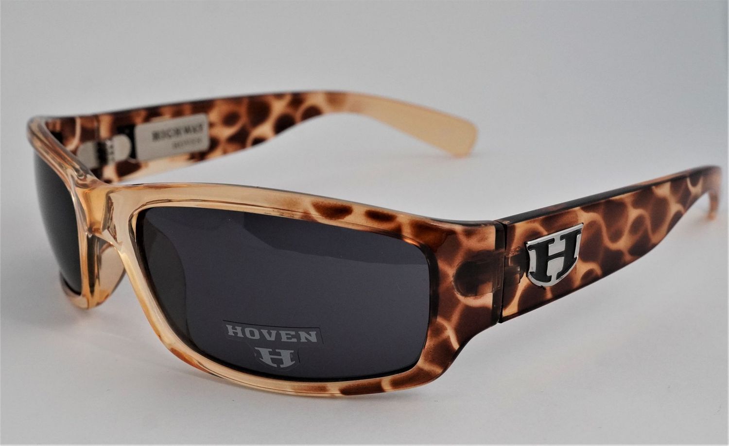 Hoven Highway Animal TORT Fade Sunglasses, 12-5001, Grey,  Original Hoven Sonnenbrille Animal Tort Fade, mit grauen Gläsern