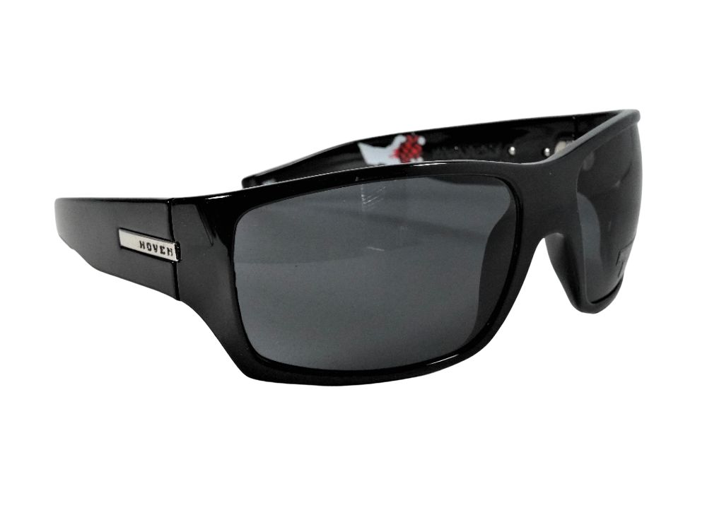 Green Day Hoven Times Sunglasses 43-2901, Black Gloss / Grey, Original Hoven Sonnenbrille mit dem exclusiven Green Day Logo, Limited Edition, 43-2901