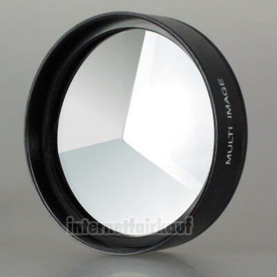 3-fach Multi Image Filter Prisma Tricklinse 62mm