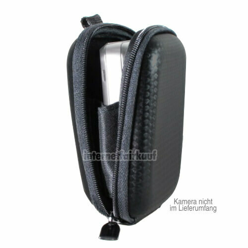 Hama Kameratasche Hardcase Carbon Style 40G schwarz