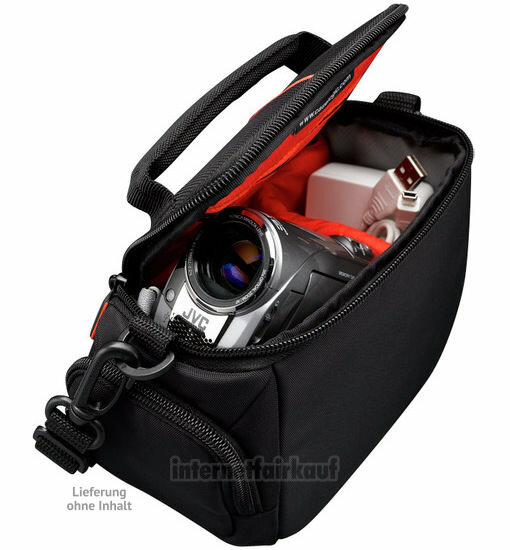 Fototasche für Sony FDR-AX 53 Kameras Umhängetasche Gürteltasche