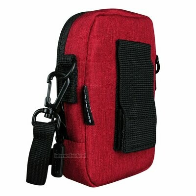 Kameratasche Schultertasche rot passend für Nikon Coolpix S9700