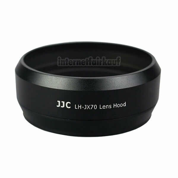 JJC LH-JX70 Black Adapter Gegenlichtblende