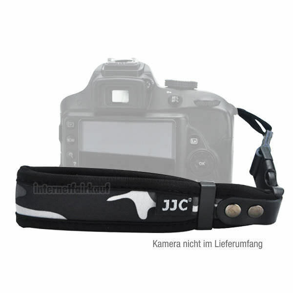 JJC ST-1YGR - camouflage, Handgelenk Trageband für Kameras