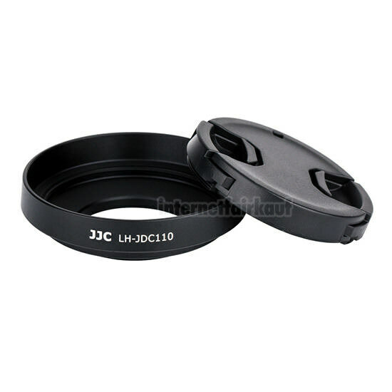 JJC LH-JDC110 Filteradapter Gegenlichtblende für Canon G1X Mark III