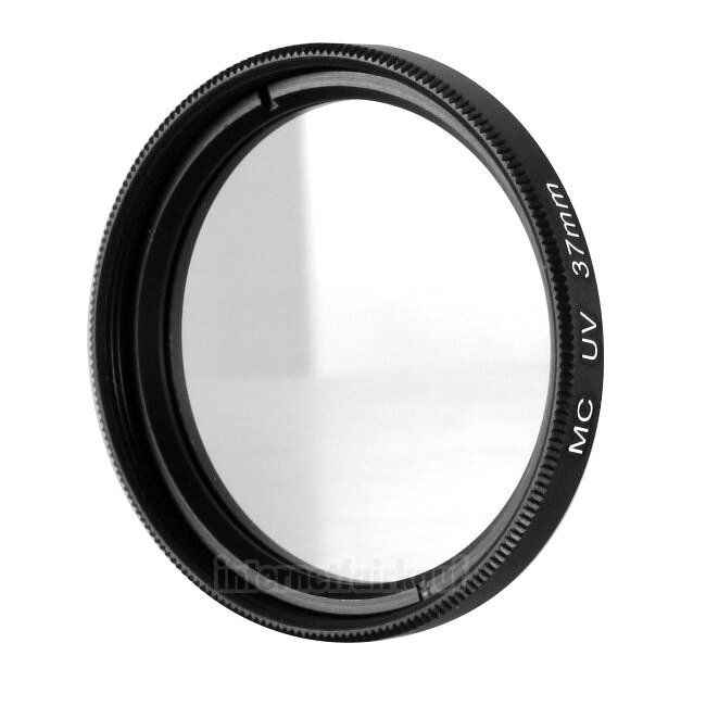 MC UV Filter 37mm, schwarz