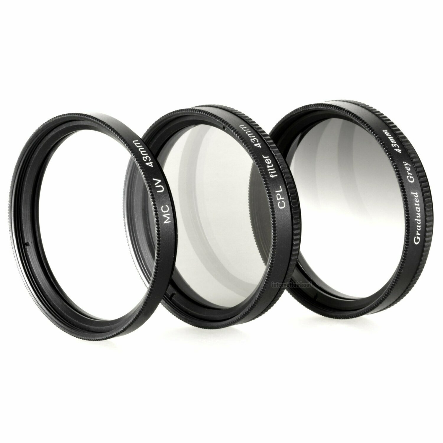 UV + Pol + Grauverlaufsfilter passend für Canon Legria HF R706 HF R76