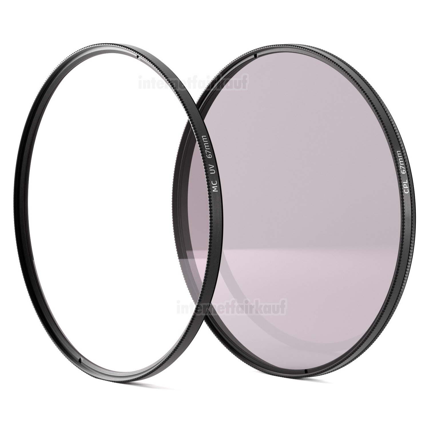 UV + Polfilter passend für Nikon D5300 und 18-105mm Objektiv