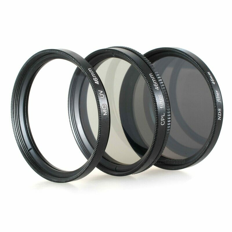 UV + Pol + ND8 Filter 46mm