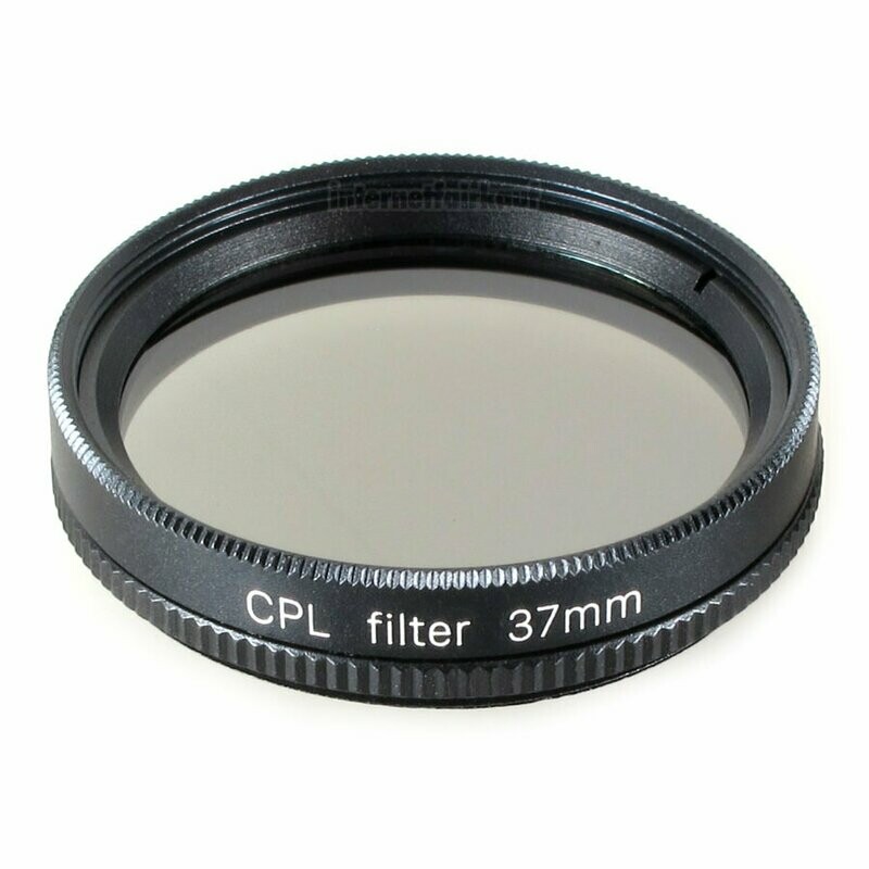 Polfilter circular 37mm, schwarz