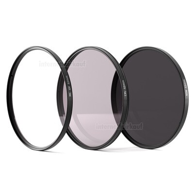 UV + Pol + ND8 Filter passend für Panasonic Lumix FZ300