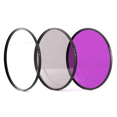 UV + Pol + FD / FLD Filter passend für Panasonic Lumix FZ2000