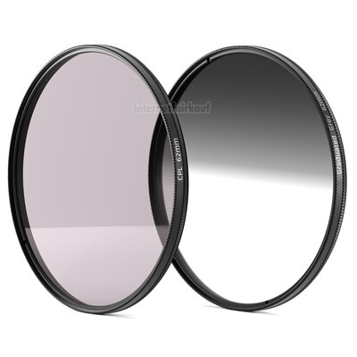 Pol + Grauverlaufsfilter passend für Panasonic Lumix FZ1000 I, II