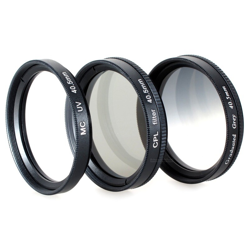 UV + Pol + Grauverlaufsfilter 40.5mm