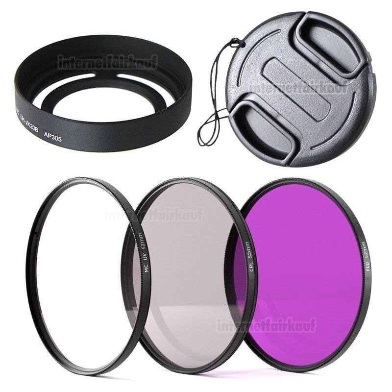 5-teiliges Zubehörset passend für Fujifilm X10 X20 X30