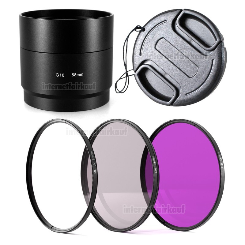 5-teiliges Zubehörset für Canon Powershot G10 G11 G12