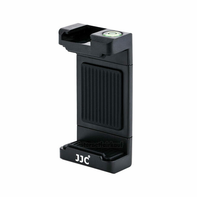 JJC SPC-1A Black - Smartphone Klemme zur Stativbefestigung