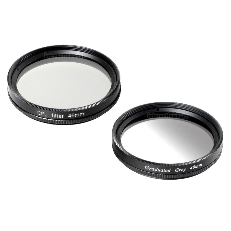 Pol + Grauverlaufsfilter 46mm