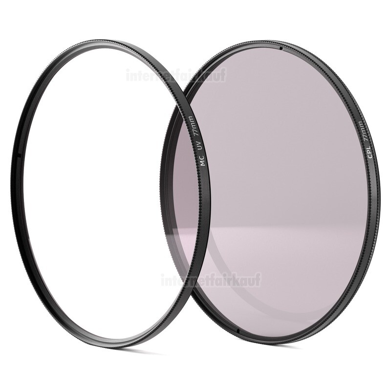 UV + Polfilter 77mm