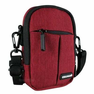 Kameratasche Schultertasche rot passend für Nikon Coolpix S33