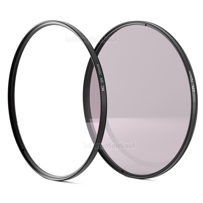 UV + Polfilter 72mm