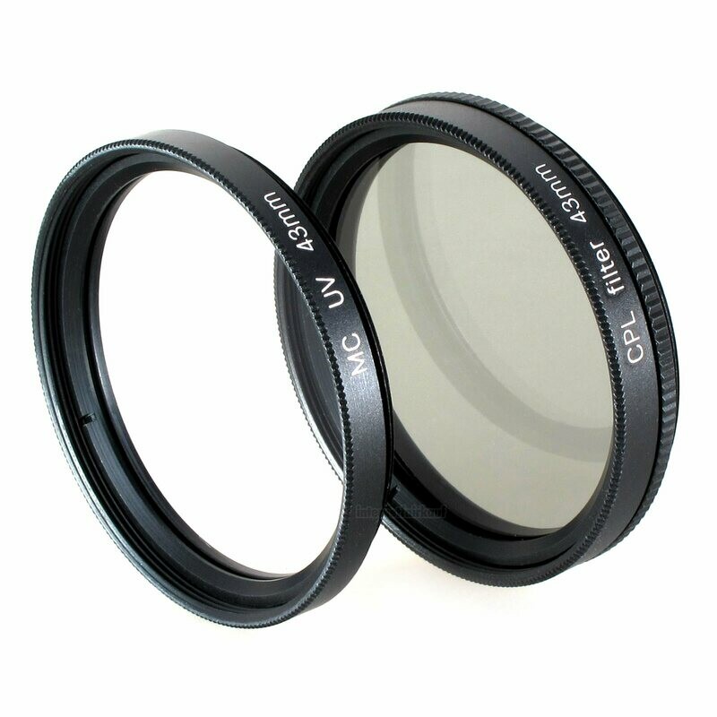 UV + Polfilter 43mm