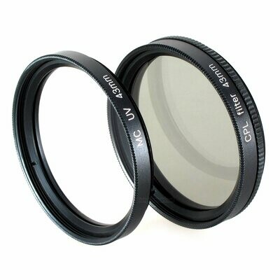 UV + Polfilter passend für Canon Legria HF R706 HF R76
