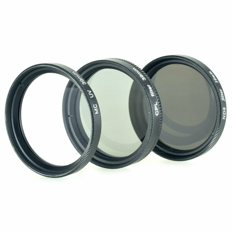 UV + Pol + ND8 Filter 39mm