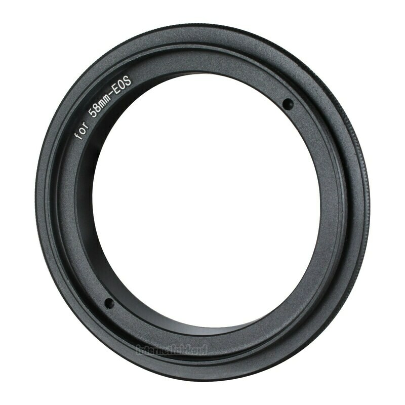 Umkehrring 58mm für Canon EOS