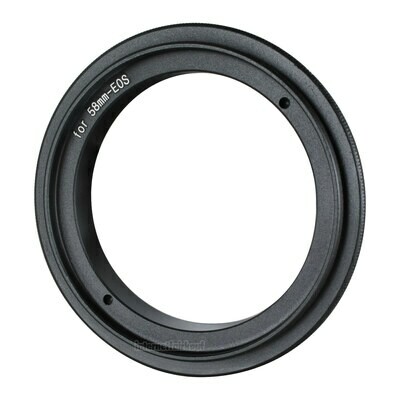 Umkehrring 58mm für Canon EOS