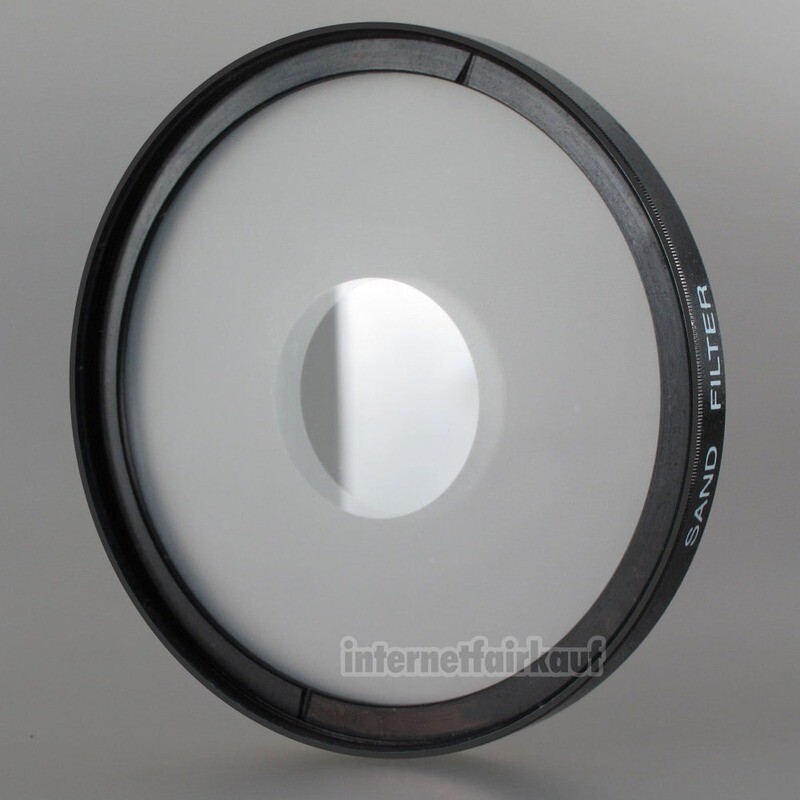 Center-Image Sand-Filter 58mm