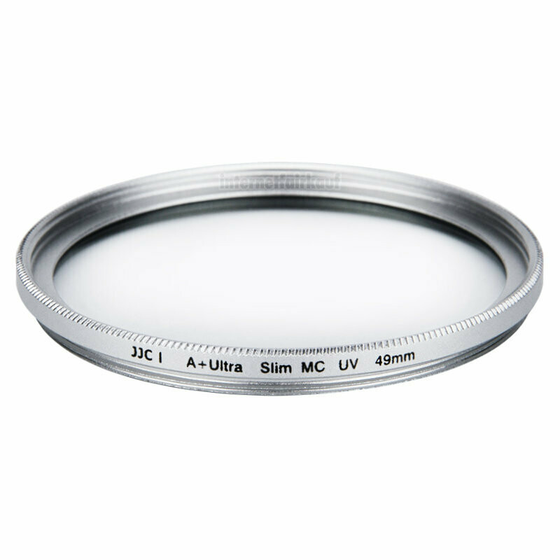 JJC F-MCUV49(A+) - UV Filter 49mm slim, silber