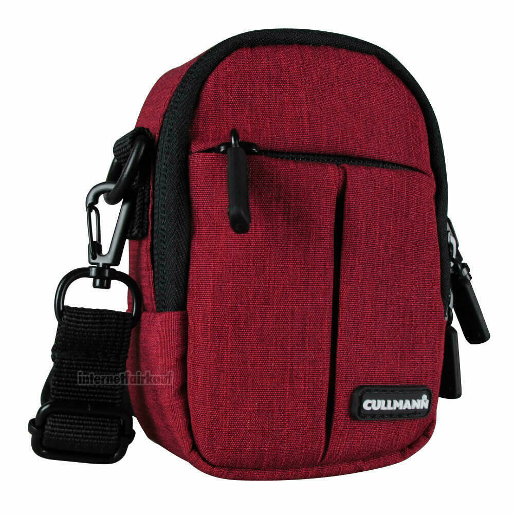 Kameratasche Schultertasche rot passend für Canon Powershot SX200 IS S90