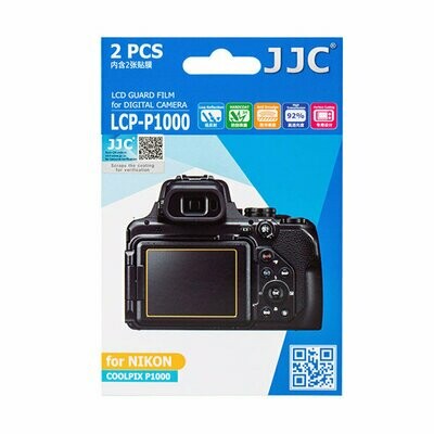 JJC LCP-P1000 - LCD Display Schutzfolien für Nikon Coolpix P1000 P950
