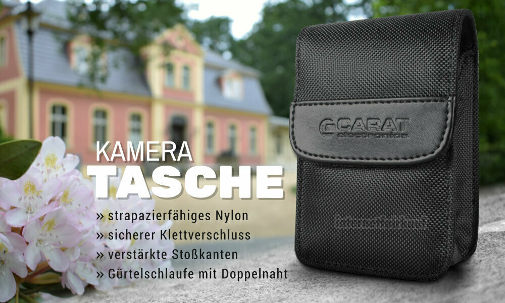 Nylon Etui passend für Canon PowerShot N100 - Kameratasche
