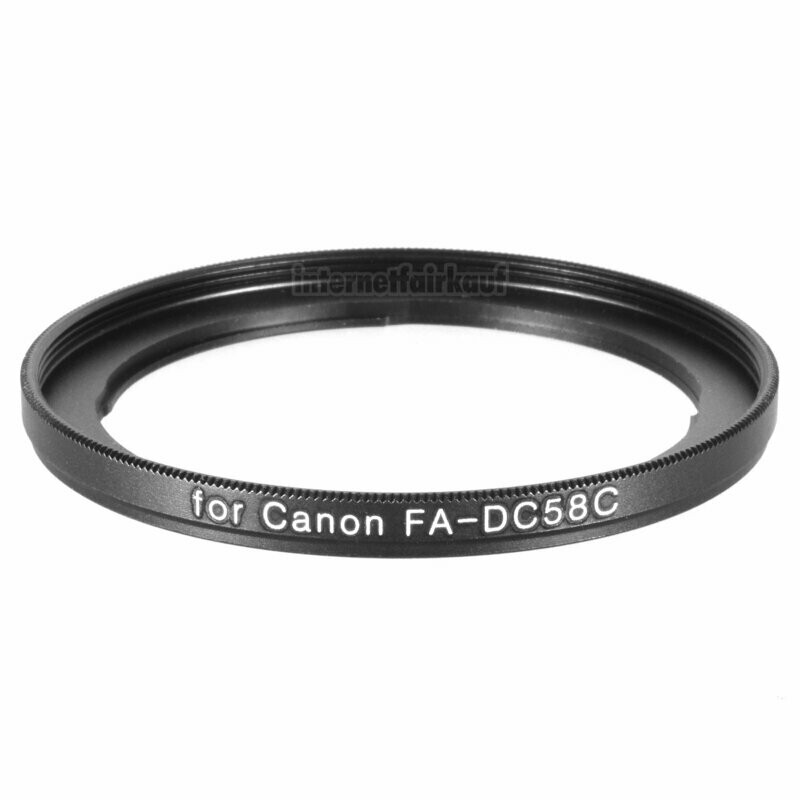 Adapter für Canon PowerShot G1X - Ersatz für Canon FA-DC58C