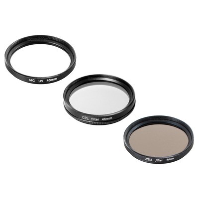 UV + Pol + ND8 Filter 46mm