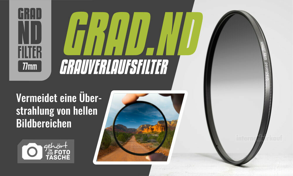 ND Grauverlaufsfilter 77mm