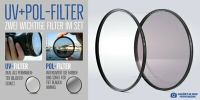 UV + Polfilter 72mm