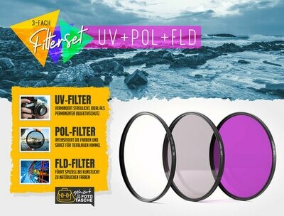 UV + Pol + FD / FLD Filter 55mm