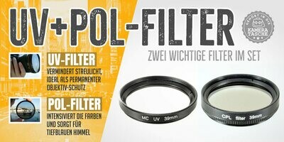UV + Pol Filter 39mm