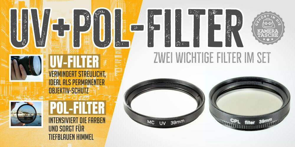 UV + Pol Filter 39mm