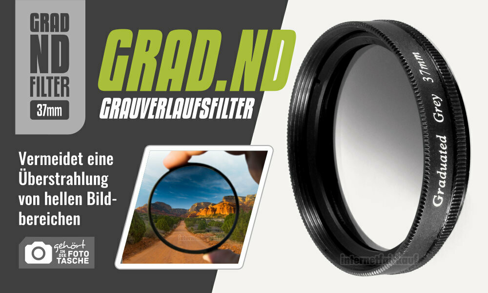 ND Grauverlaufsfilter 37mm