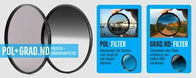 Pol + Grauverlaufsfilter 67mm